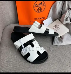 Hermes Modern Casual Comfort Slides for Men.