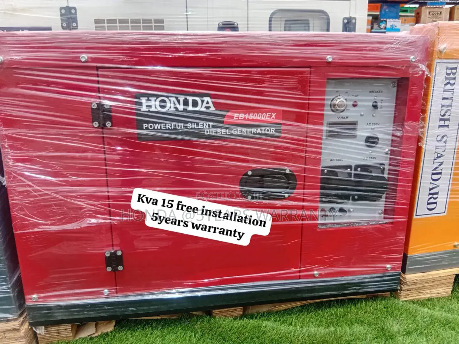 Alpha Reserve 15kva 16500watt Diesel Generator