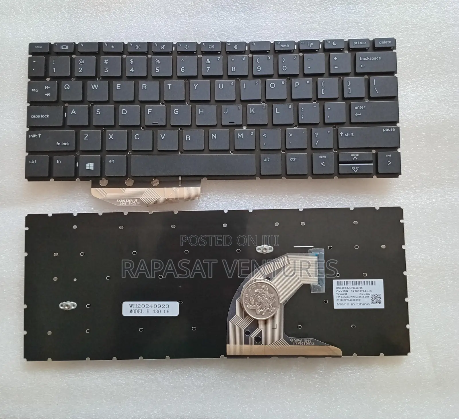Hp 430 G6 Backlit Keyboard