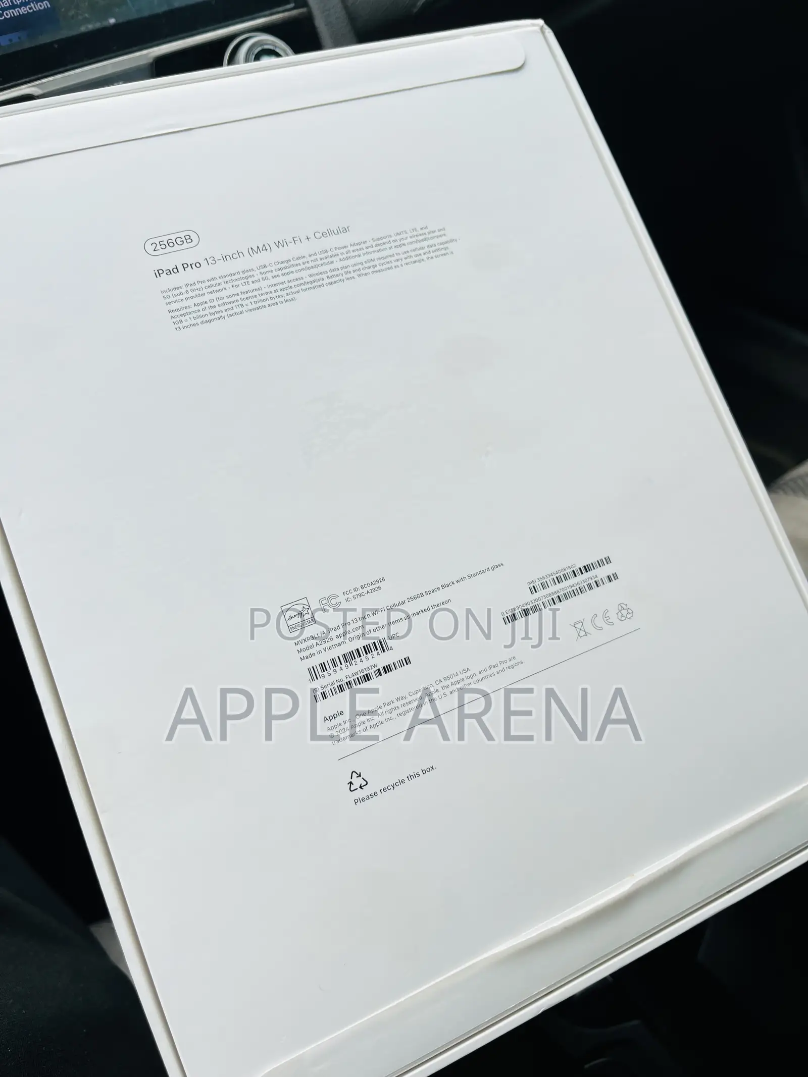 New Apple iPad Pro 13 (2024) 256 GB Black