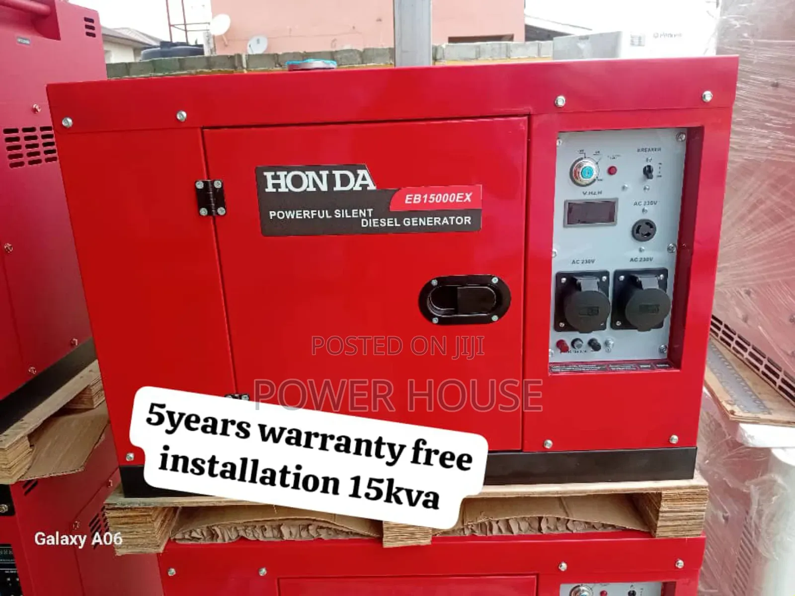 Quantum Volt Honda Diesel 15kva 16500watts 15kva