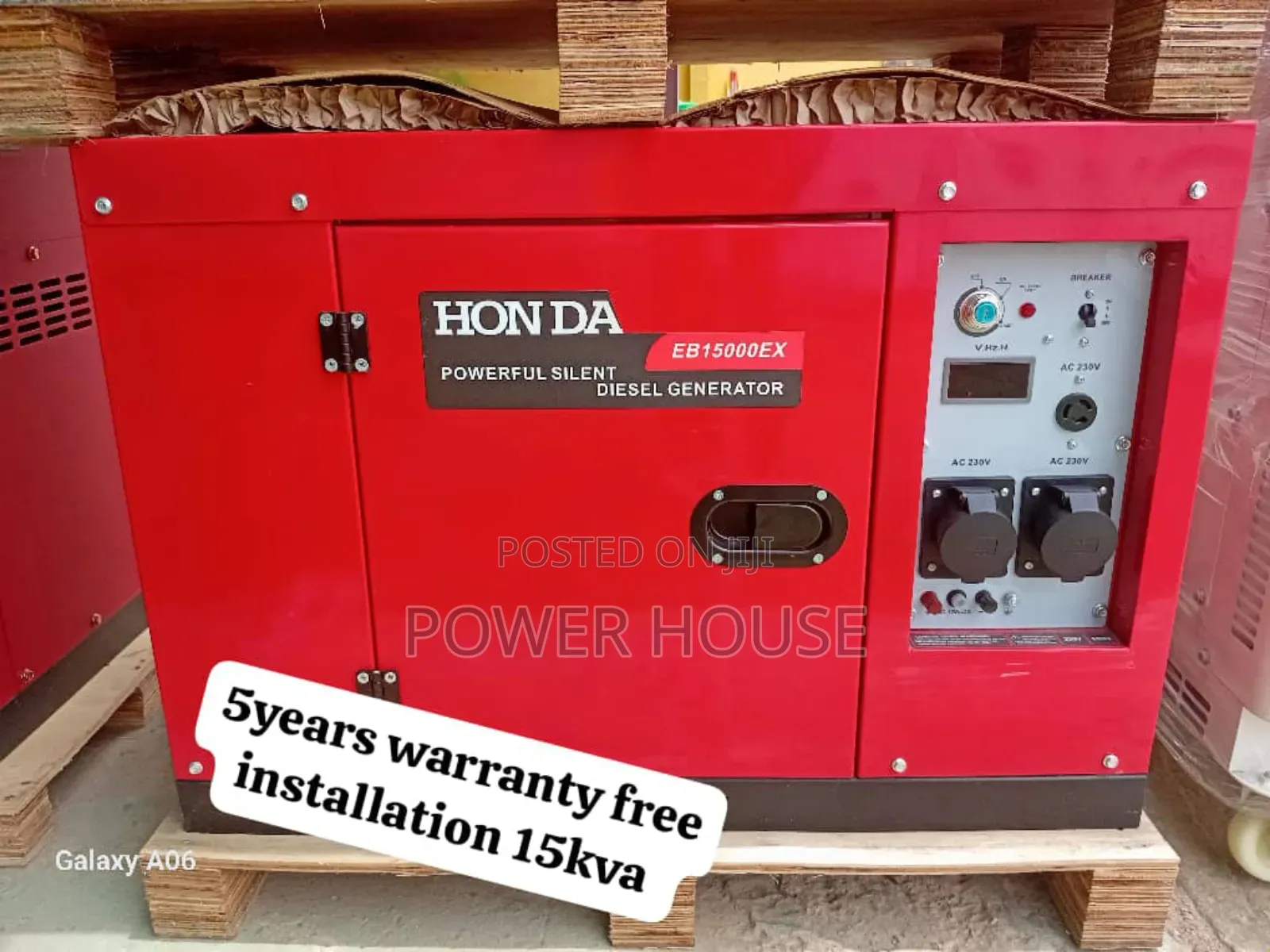 Quantum Vault Honda Diesel 15kva 16500watts 15kva Diesel