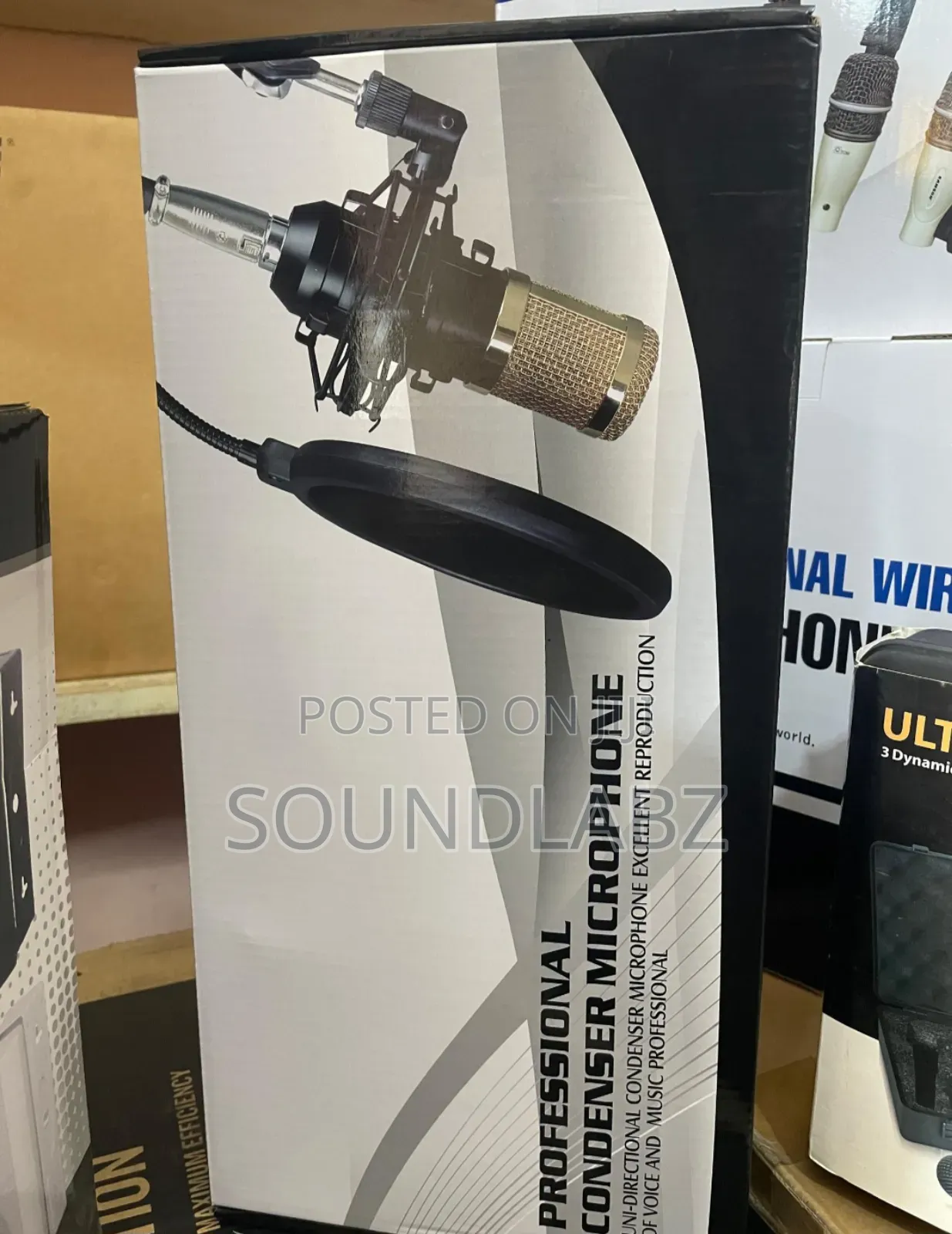 Bm-800 Xlr Studio Podcast Microphone Kit