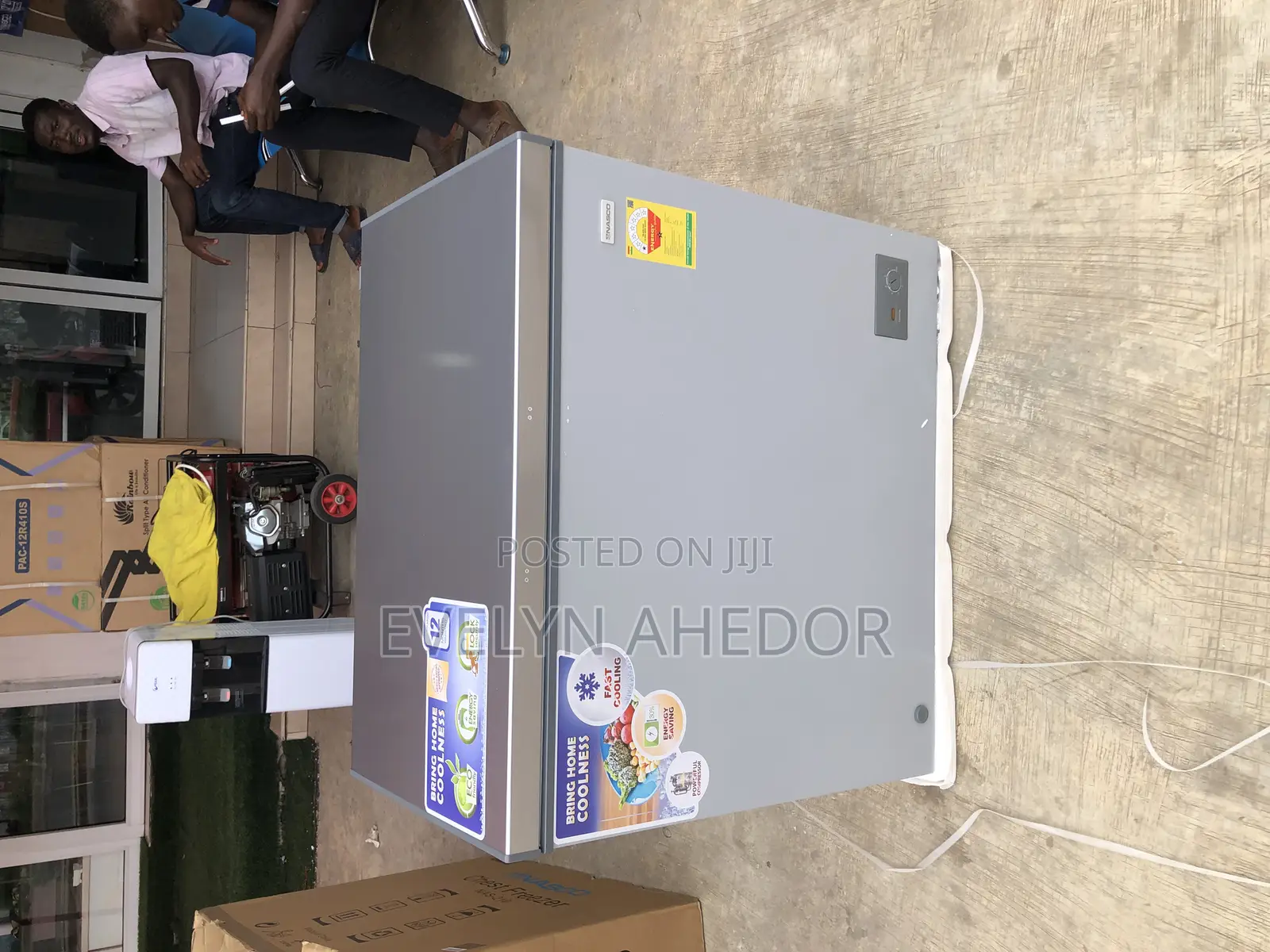 Energy Guide Nasco Chest Freezer 200 Liters Brand New for Sa