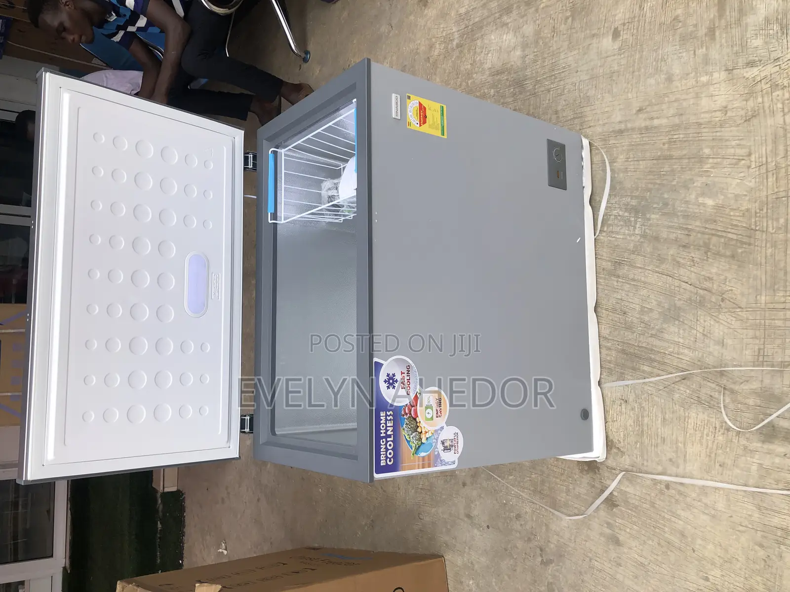 Energy Guide Nasco Chest Freezer 200 Liters Brand New for Sa