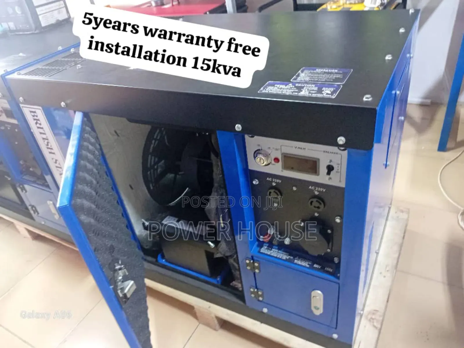 Regal Circuit Perkins Generator 15kva Diesel 16500watts