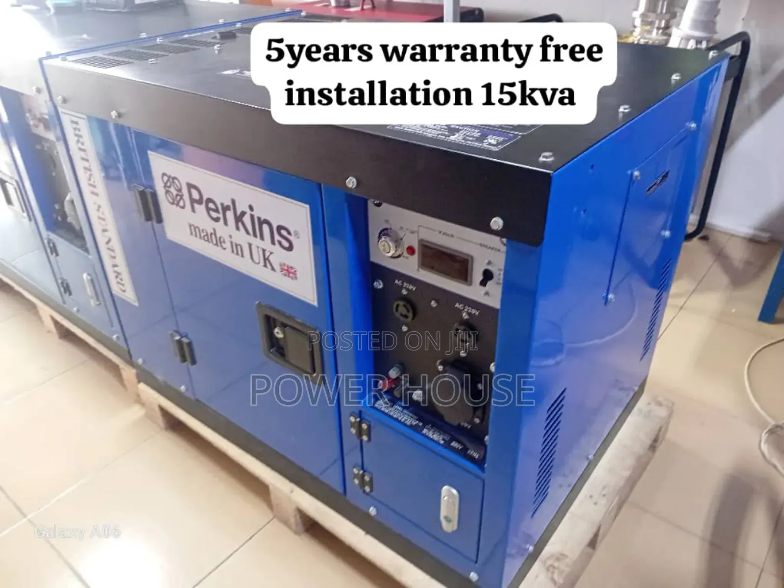 Regal Ccndact Console Perkins 15kva Diesel 15kva 16500watts