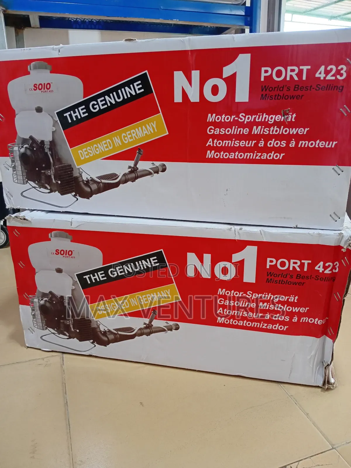 Solo Port 423 Mist Blower Petrol Petrol Knapsackcontrol