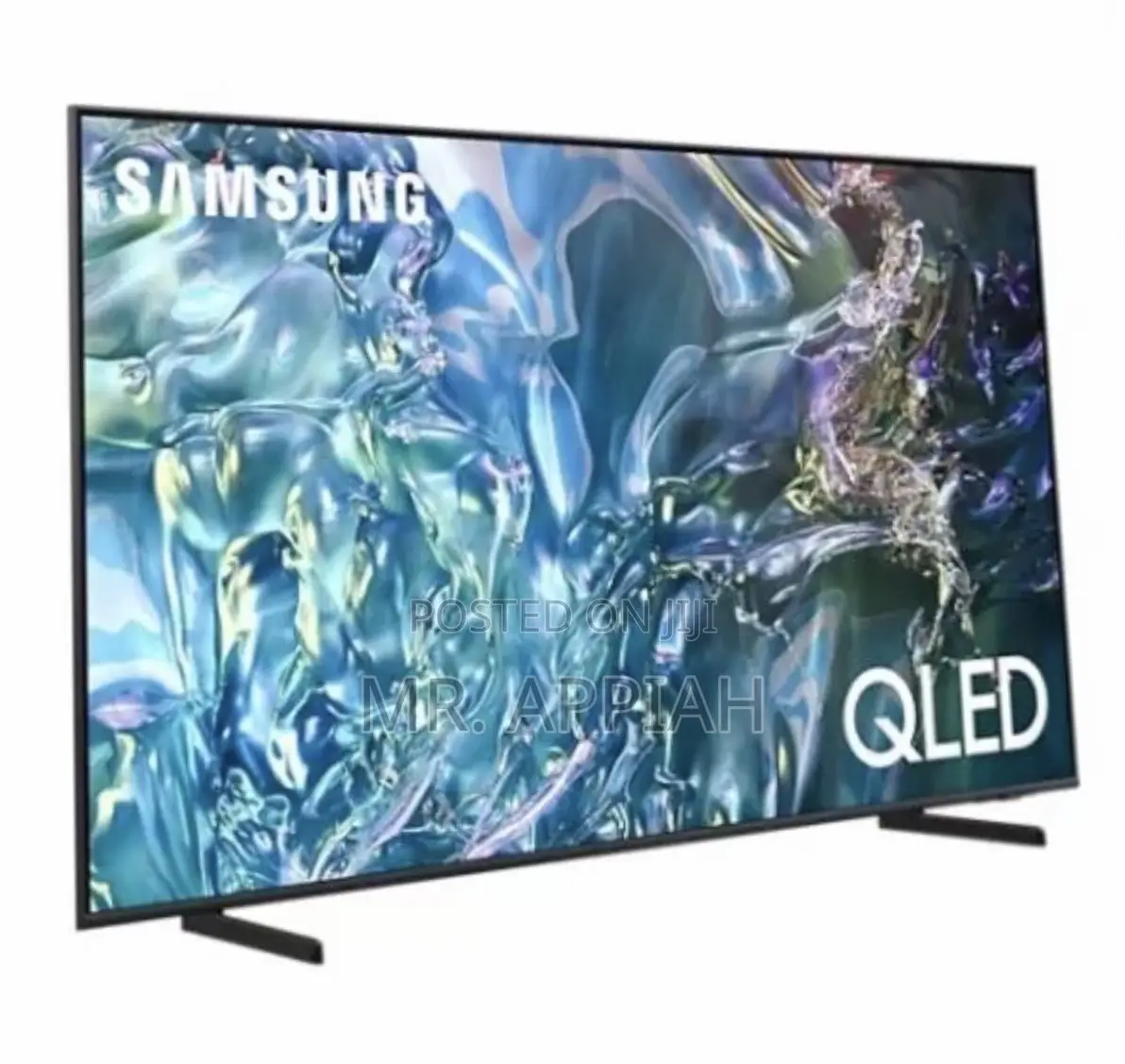 Excellent Samsung 65q60d 65” Qled Smart Tv(Black)