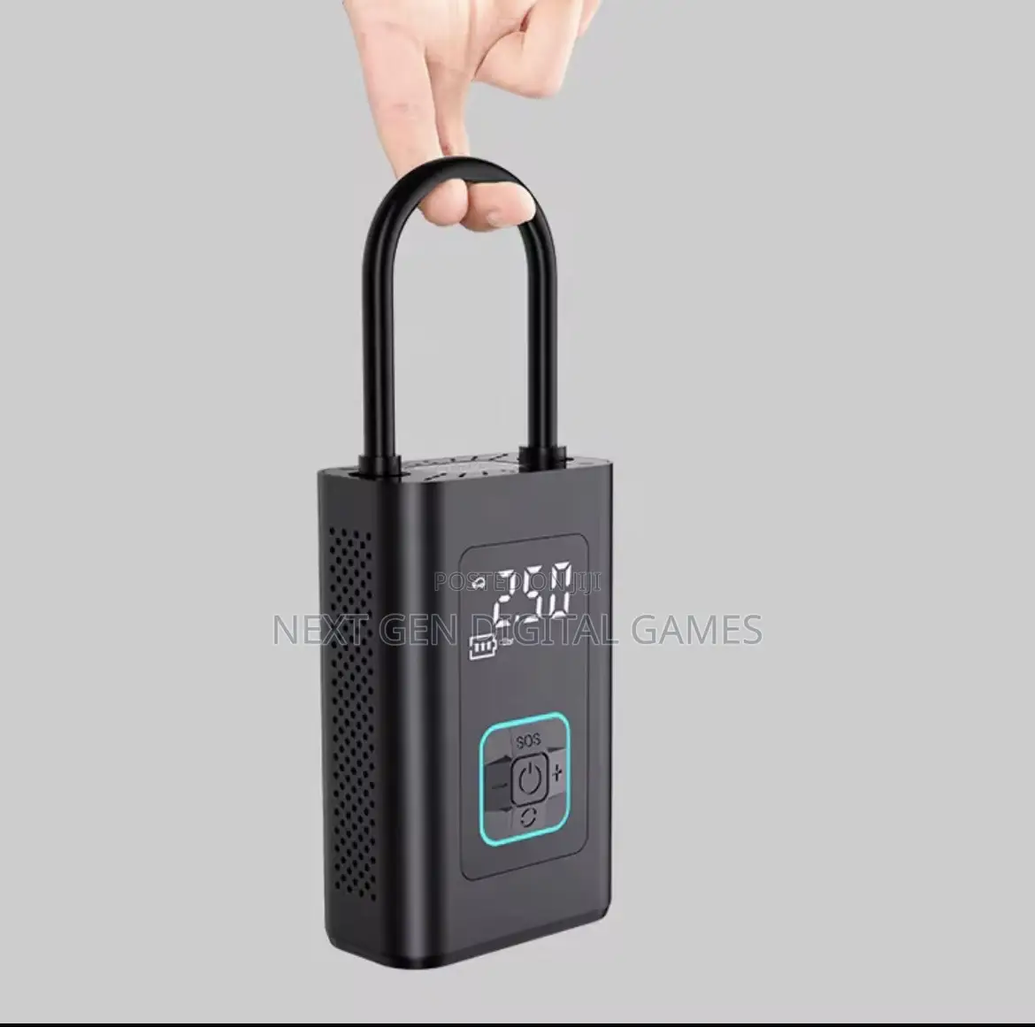 Portable Tyre Inflator With Powerbank