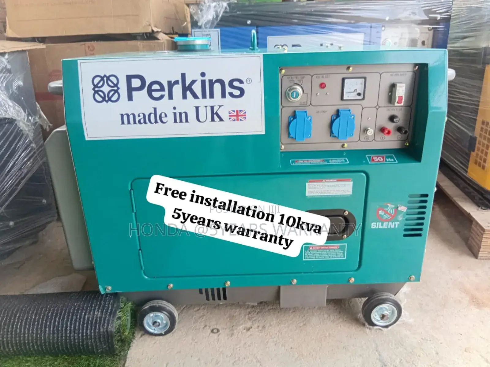 Core Pulse Perkins 10kva 13000watts Diesel Generator 10kva