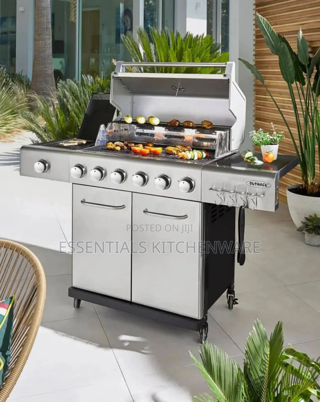 Gas/Charcoal 6s Burner Hybrid