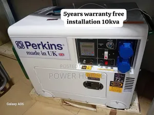 Sense Base Perkins Generator 10kv 13000watts 10kv Perkins