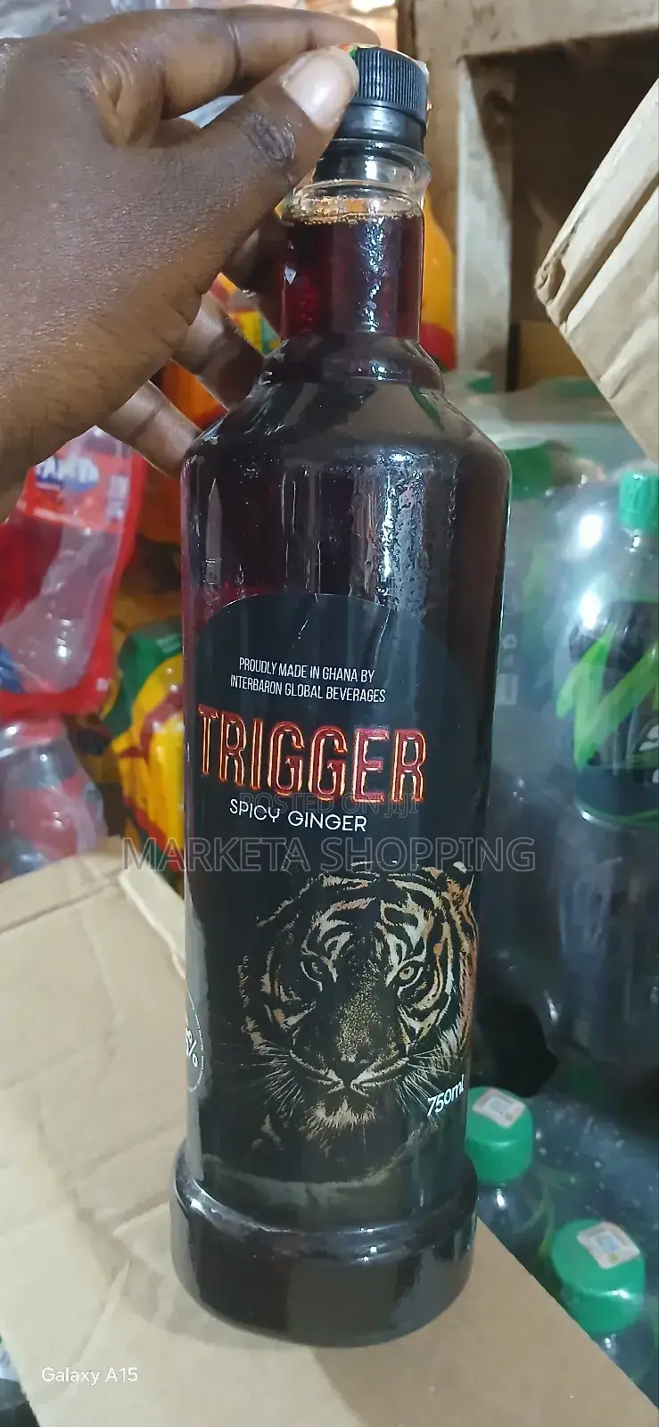 Trigger Spicy Ginger 750ml