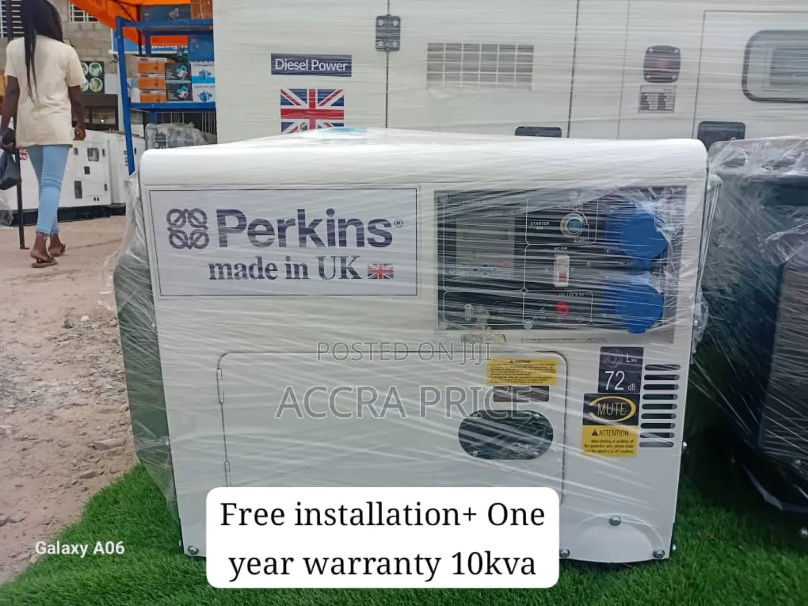 Powergrid Solution Silent 10kva Perkins Diesel Gen Silent