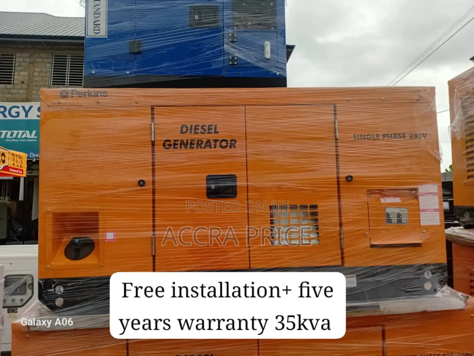 Powergrid Solution Silent 35kva Perkins Diesel Gen Silent
