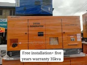 Powergrid Solution Silent 35kva Perkins Diesel Gen Silent