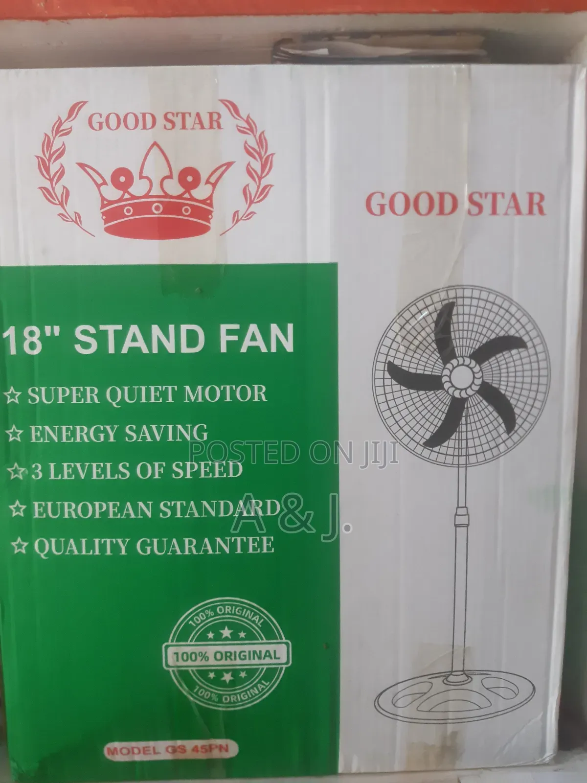 18 Inches Stand Fans