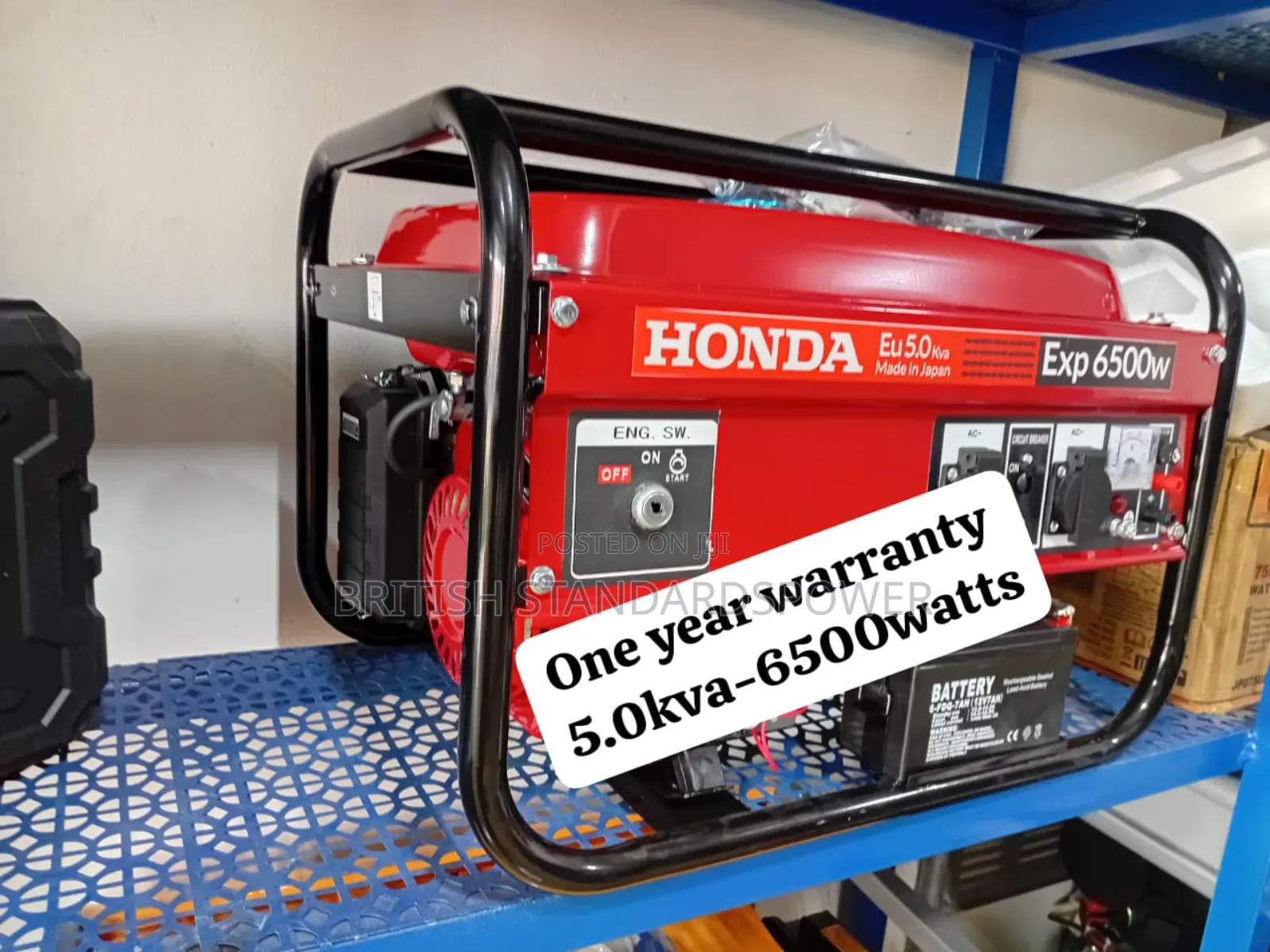 Energy Efficient 5.0kva Petrol Generator 5.0kva