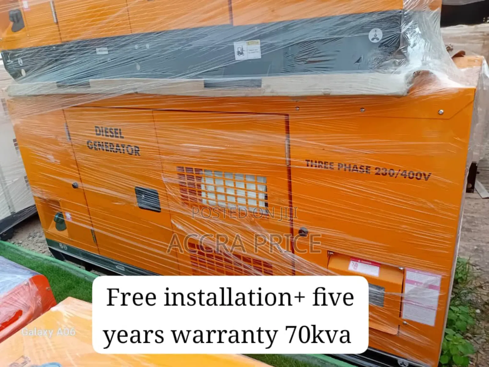 Powergrid Solution Silent 70kva Perkins Diesel Gen Silent