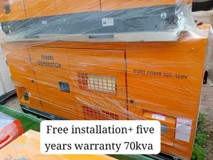 Powergrid Solution Silent 70kva Perkins Diesel Gen Silent