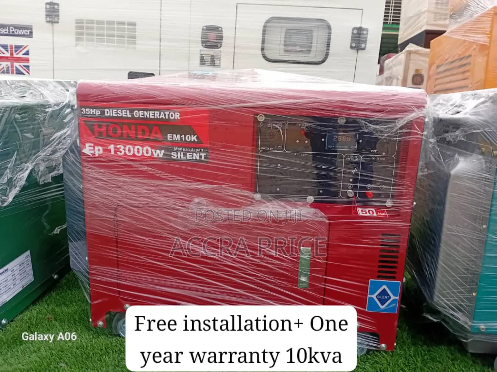 Powergrid Solution Silent 10kva Honda Diesel Gen Silent