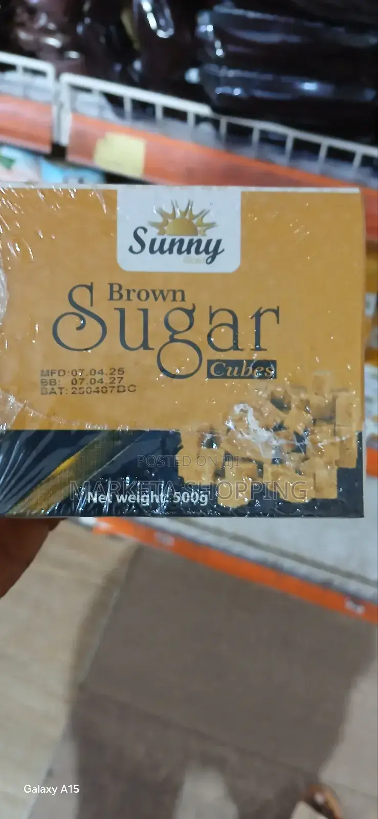 Sunny Brown Sugar Cubes 500g