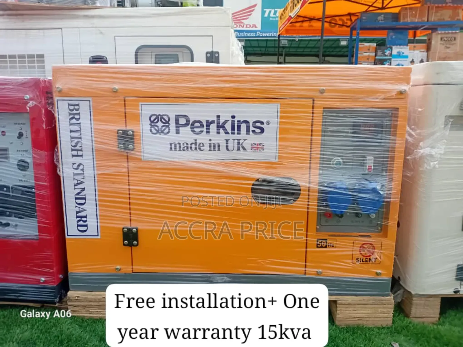 Powergrid Solution Silent 15kva Perkins Diesel Gen Silent