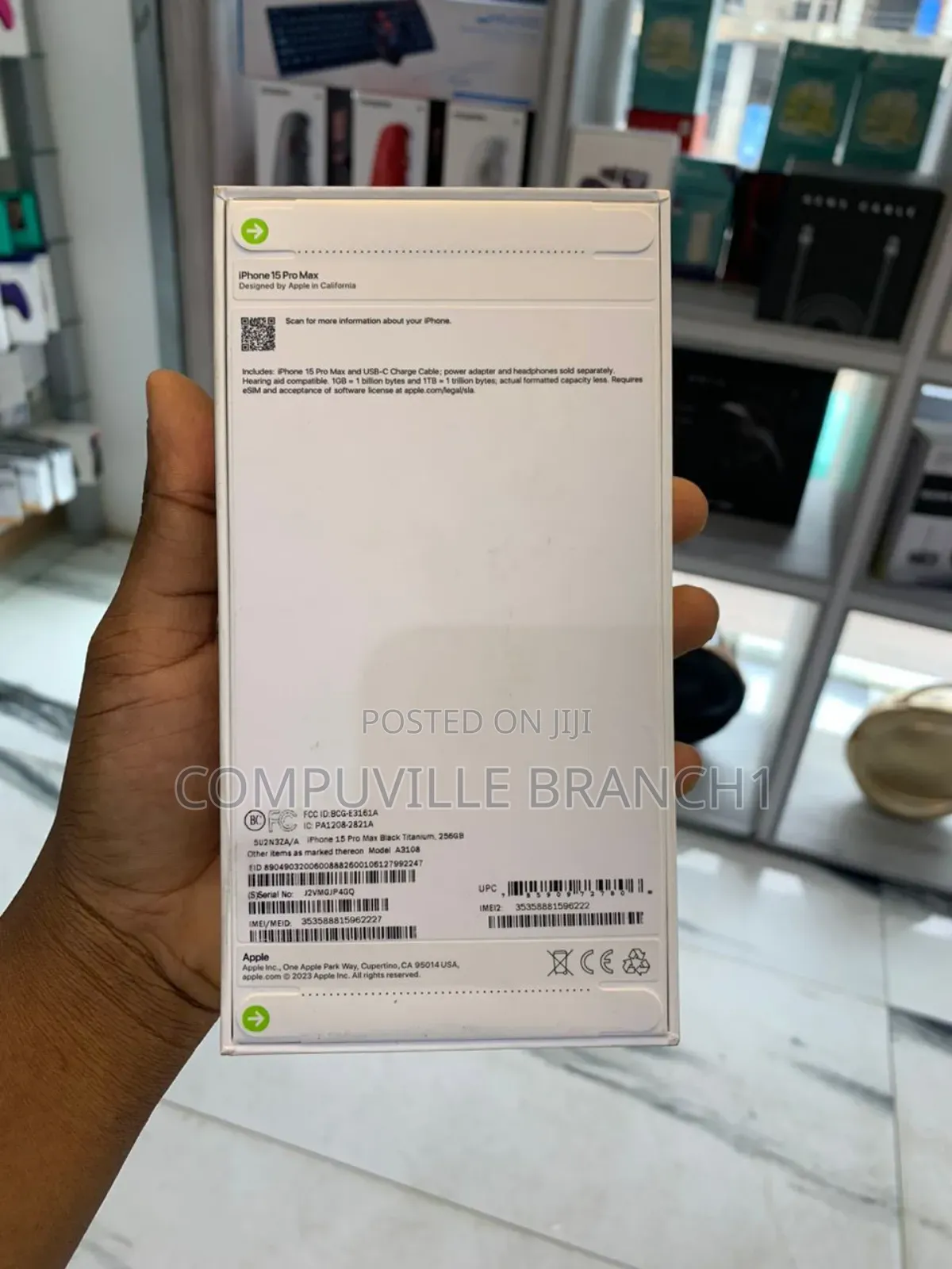 New Apple iPhone 15 Pro Max 512 GB Black