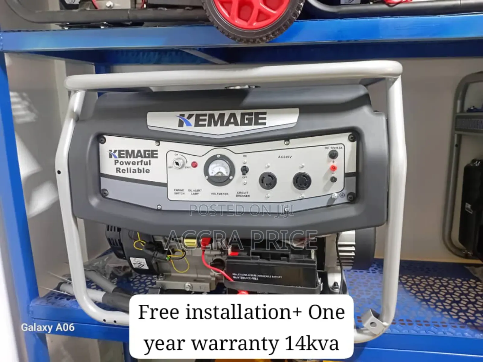 Powergrid Solution Silent 14kva Kemage Petrol Gen Silent
