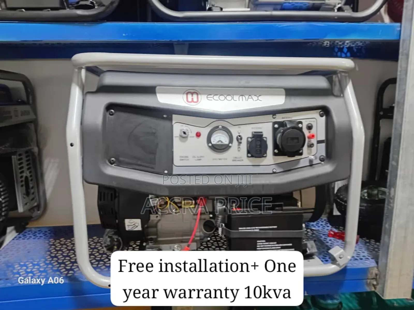 Powergrid Solution Silent 10kva Ecoolmax Petrol Gen Silent
