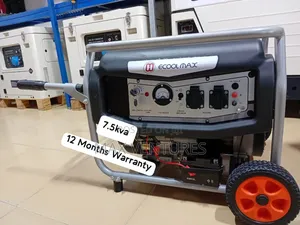 7.5kva Gasoline Keystart Ecoolmax 7.5kva Genset Productive