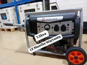7.5kva Gasoline Ecoolmax Gasoline Sturdy Power Generator
