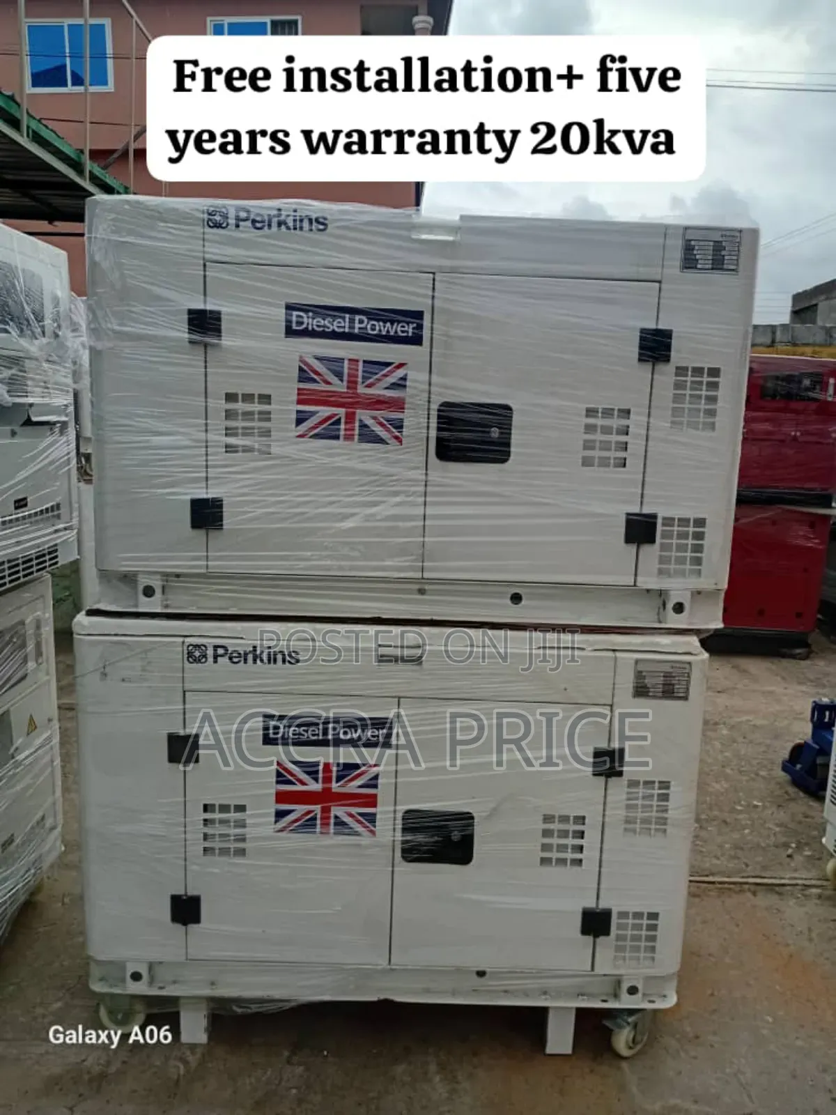 Power Play Perkins 20kva Diesel Genset 18kw Diesel 18kw