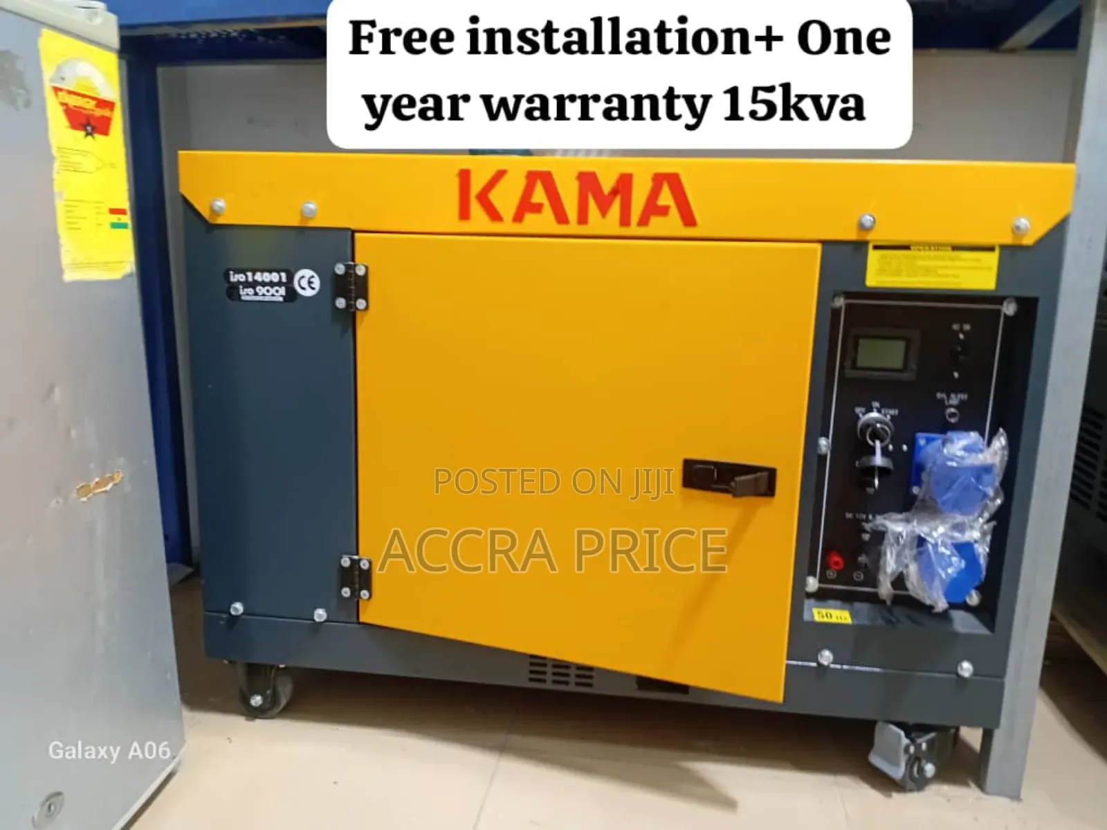 Power Play Kama 15kva Diesel Genset 15kw Diesel 15kw