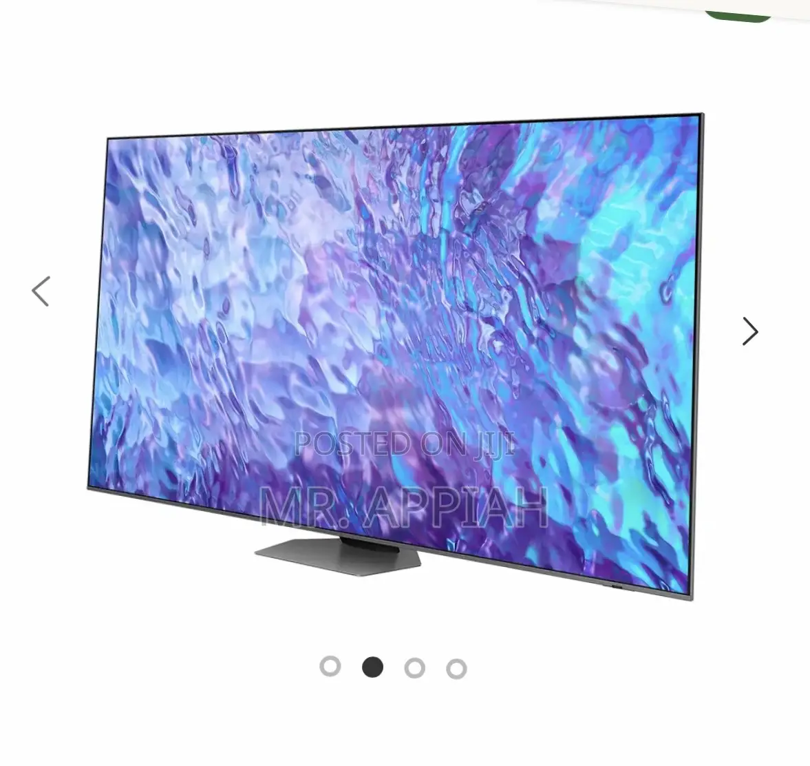 Classic Samsung 98q80c 98” Qled Smart Screen Tv(Black)