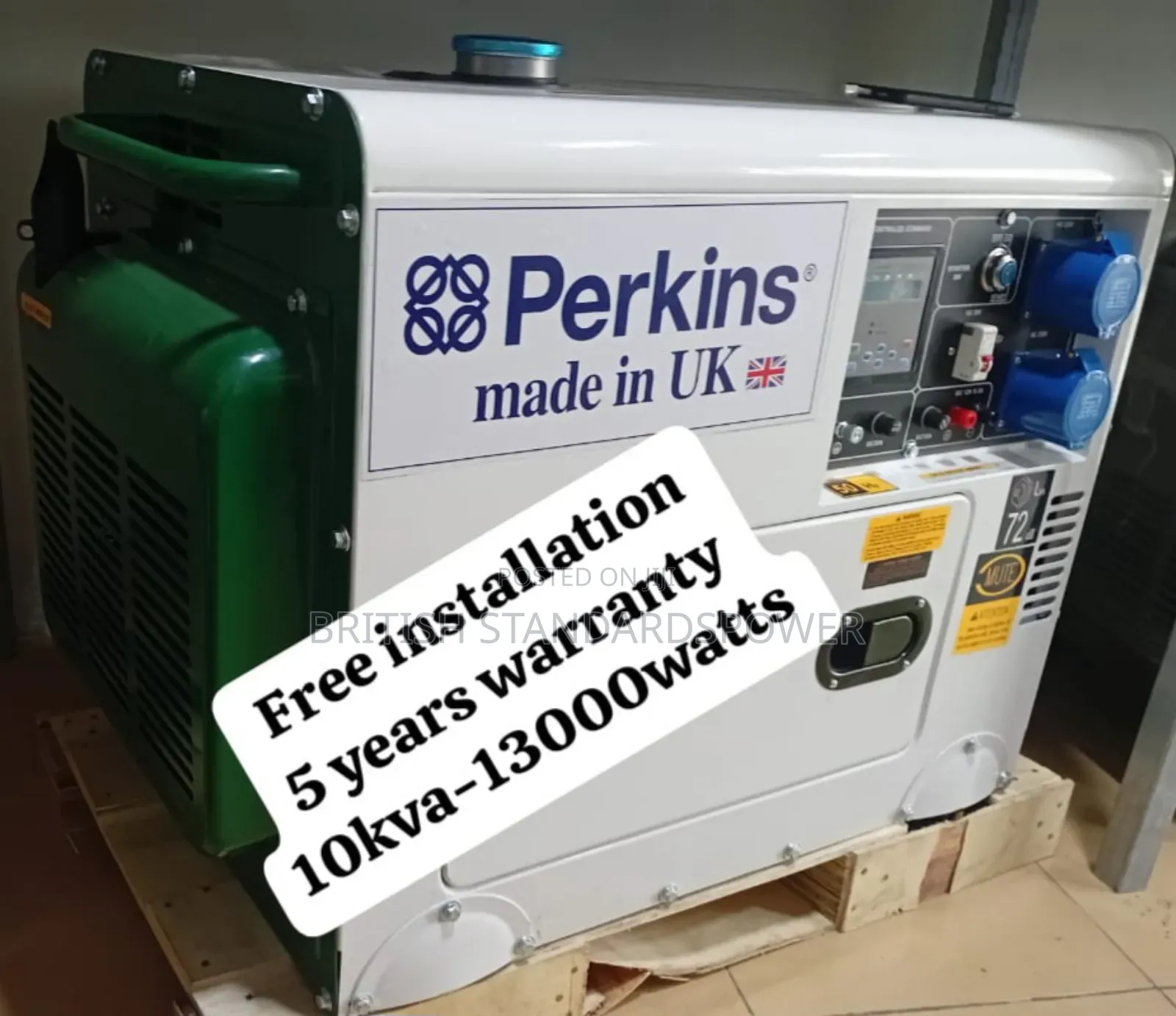 Tough Body Parts 10kva Silent Diesel Generator Silent