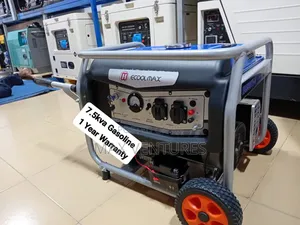 8500watts Gasoline Ecoolmax 7.5kva Gasoline