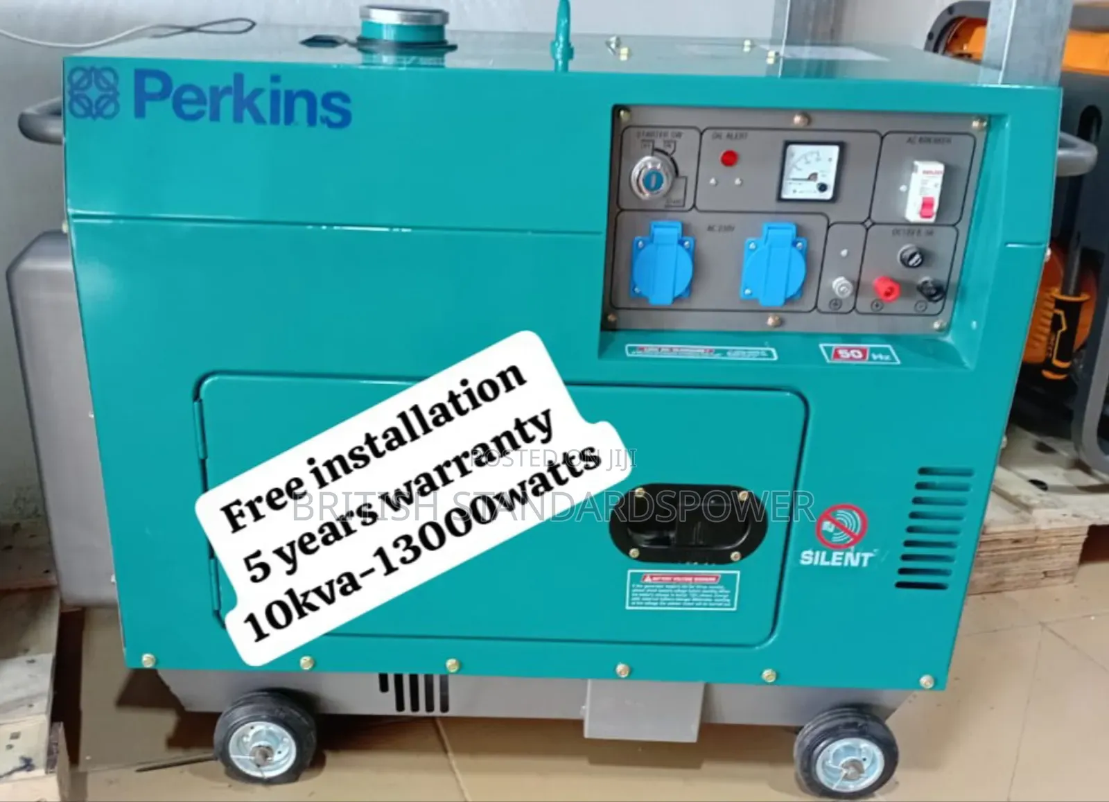 Space Saving 10kva Silent Diesel Generator 10kva Perkins