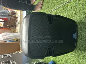 8-Inches Rechargeable Bluetooth Speaker With a Microphone A