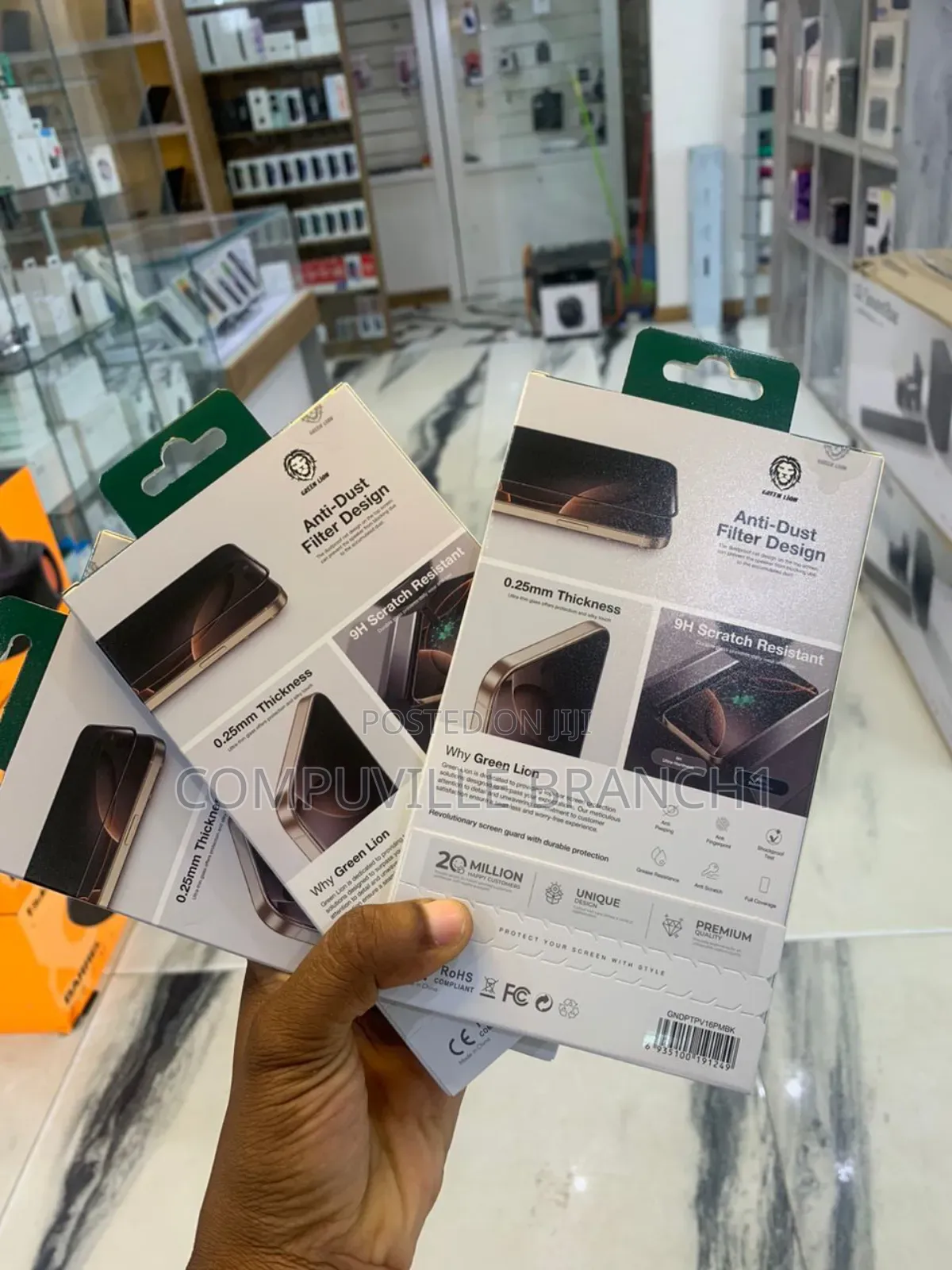Green Lion iPhone 16 Pro Max Protector