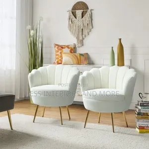 Accent Chair (Shell -Shaped) White