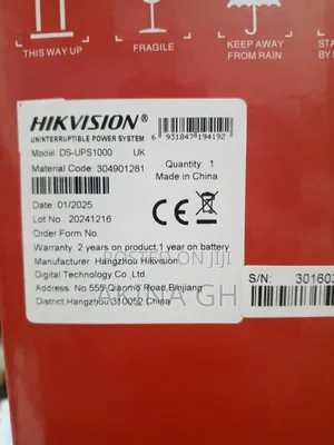 Hikvision 1000va Smart Ups Built in Avr 600w