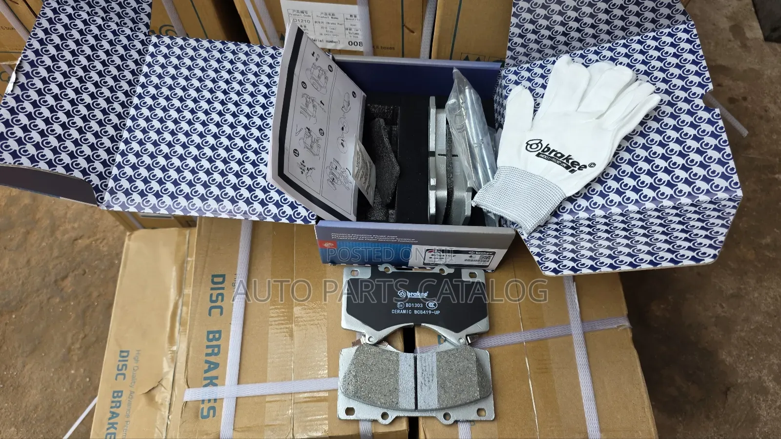 Brake Pads Toyota Landcruiser/Lexus Lx470 Front