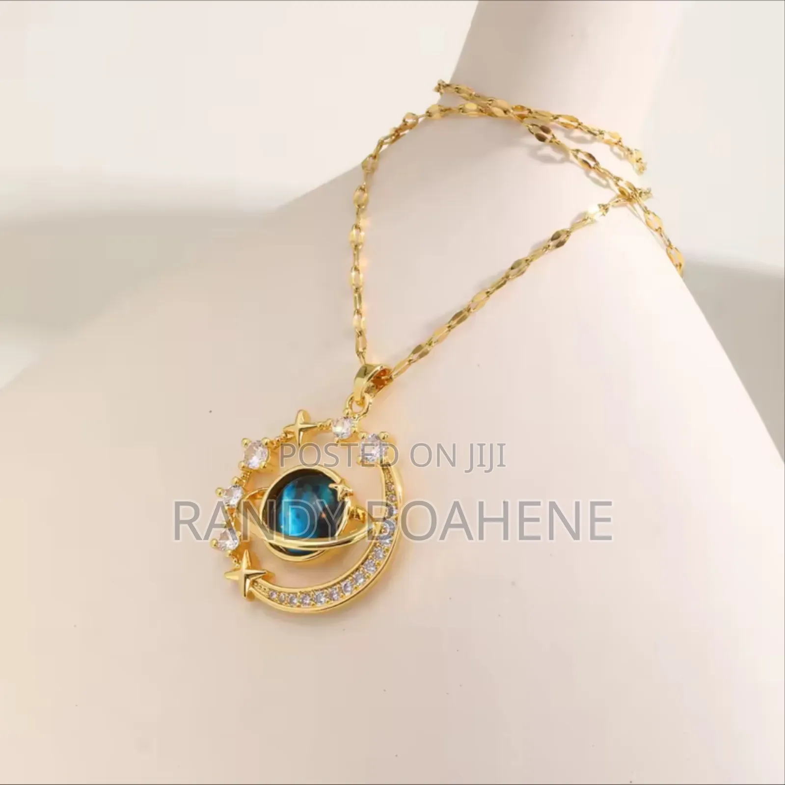 Planet Pendant Necklace for Women