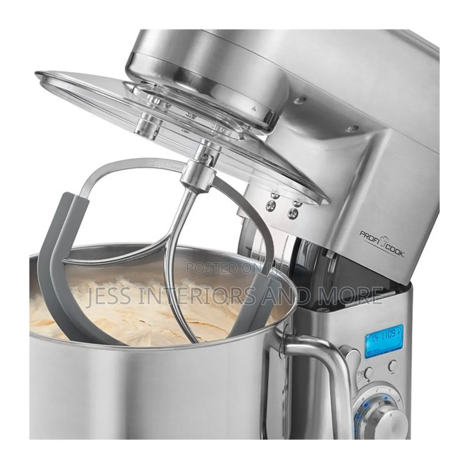 Proficook 10l Kneading Machine Stainless Steel