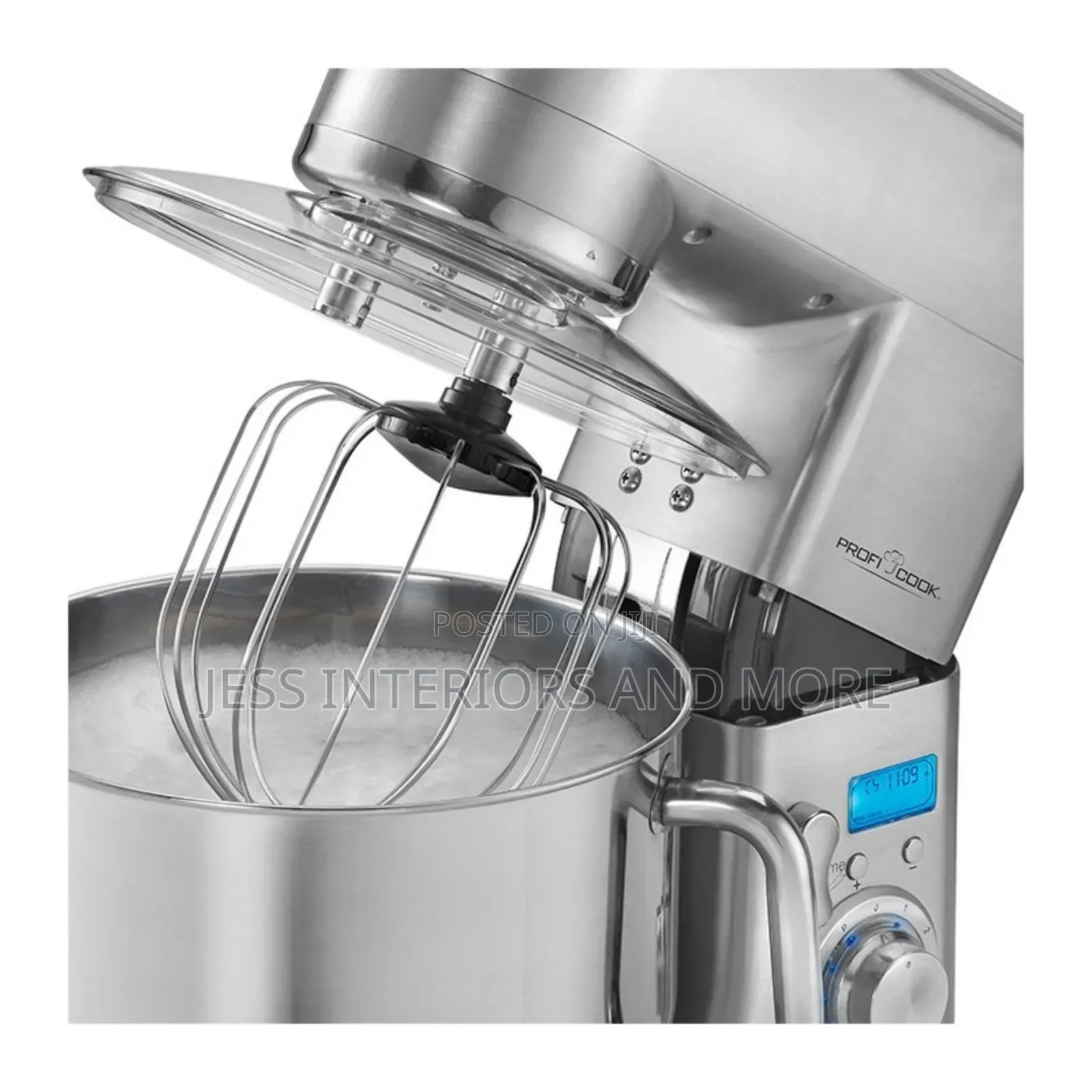 Proficook 10l Kneading Machine Stainless Steel