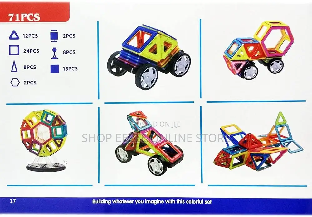 71pcs Magnetic Building Blocks / Construction Toys / Lego