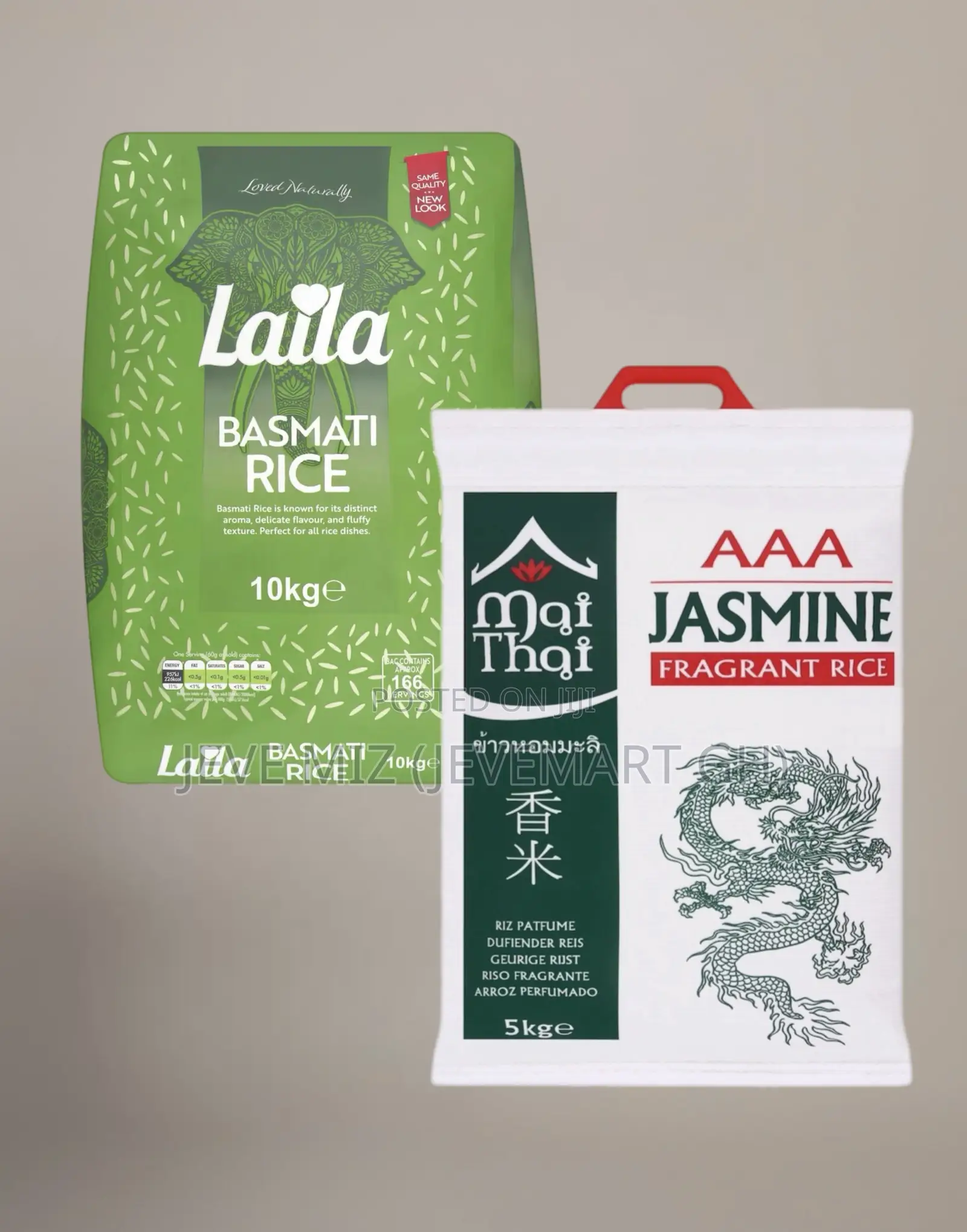 Jasmine Rice 10kg 5kg / Basmati Rice 10kg in Kasoa - Food & Beverages ...