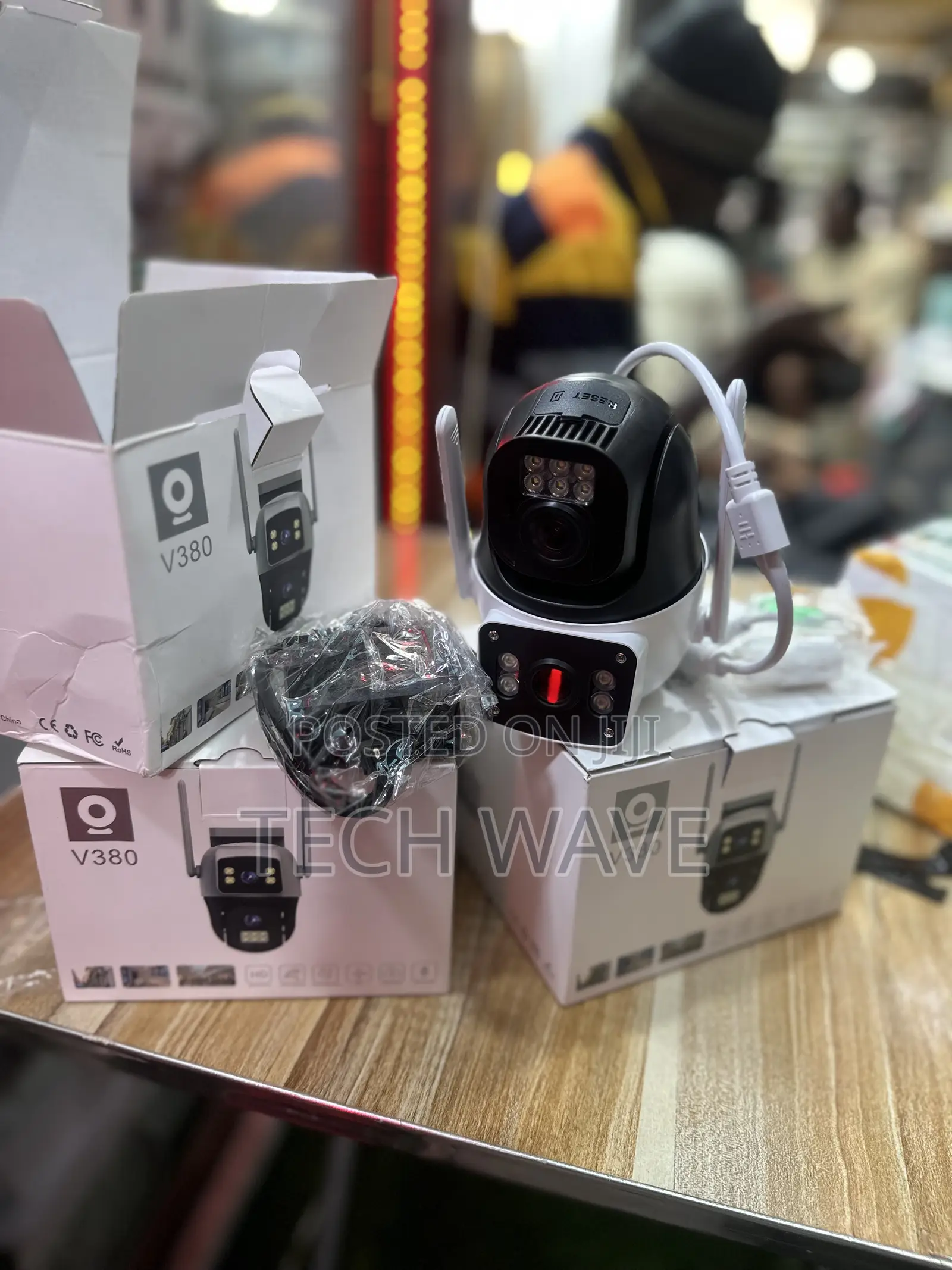 Dual Lens Smart CCTV Camera